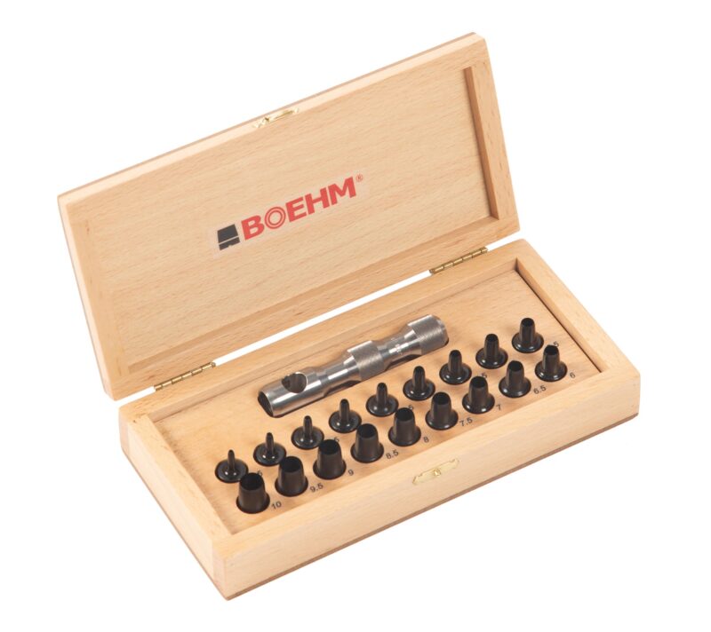 Coffret emporte-pièces Artisan et Maroquinier Ø1.5 à 10 mm